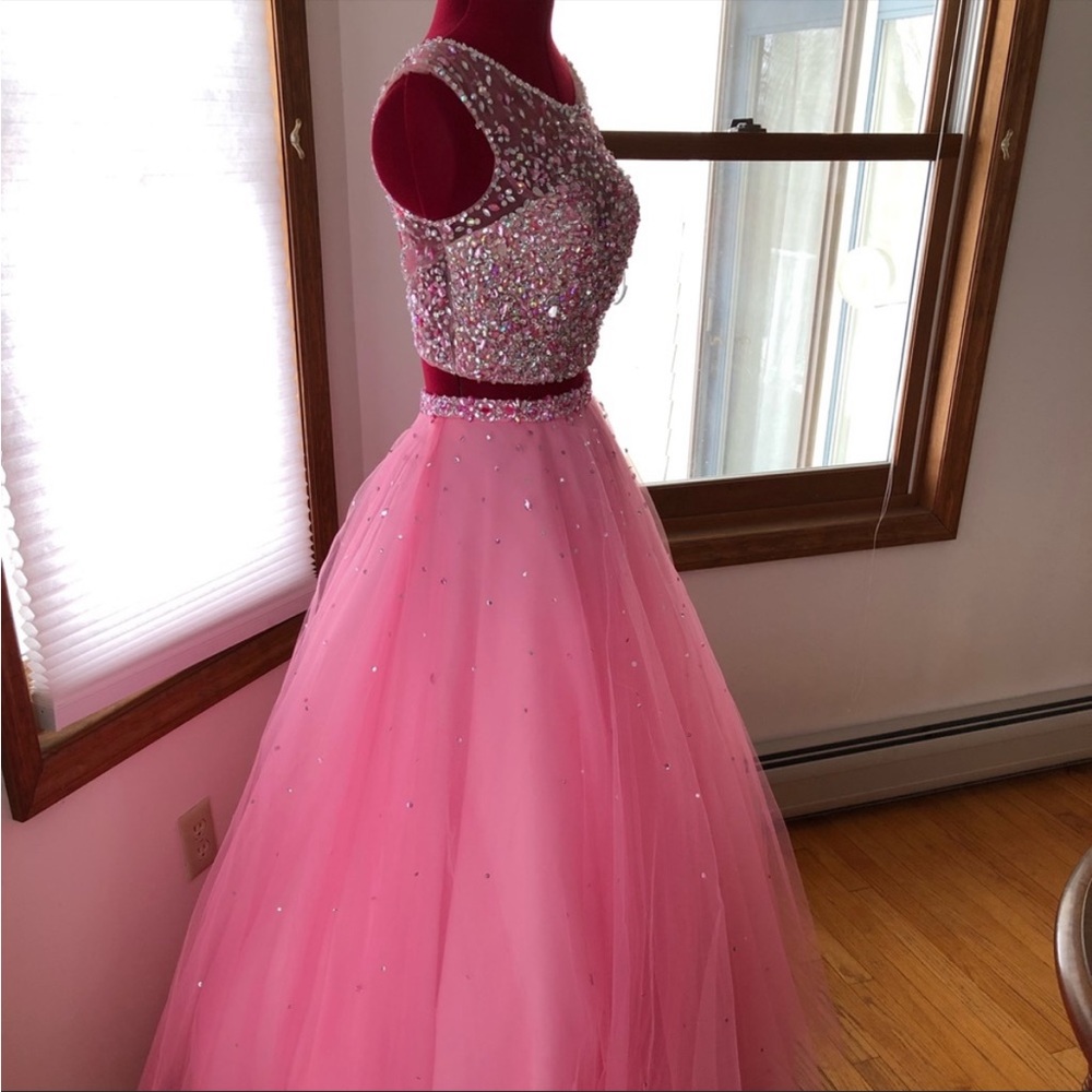 Pink Mori Lee Ballgown